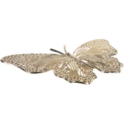 Dekofigur Schmetterling MADIUN Metall Gold