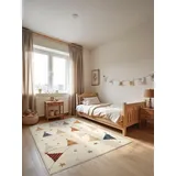 HANSE HOME Kinderteppich »Kids Party«, rechteckig, 8 mm Höhe, Spielteppich, fest, Kinderzimmer, Kurzflor, Spielunterlage
