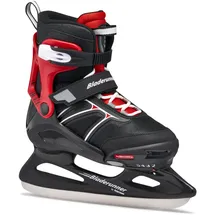 BLADERUNNER BY ROLLERBLADE Bladerunner Micro XT Ice Schlittschuh Grössenverstellbar, Jungen, Schwarz/Rot, 32-37
