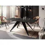 WFL GROUP Foster 160 x 76 x 80 cm schwarz