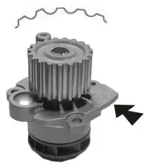 AIRTEX Wasserpumpe 1670 für Ford VW