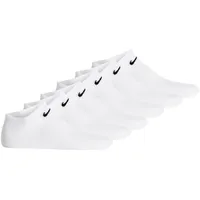Nike Lightweight No Show Sneakersocken 6er Pack Weiß 38-42