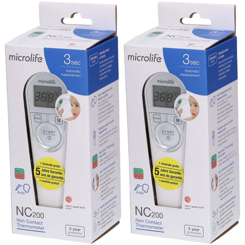 Microlife Nc200 Kontaktloses Thermometer