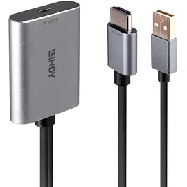 Lindy USB Typ C Konverter [1x HDMI-Stecker - 1x USB-C® Buchse] 43347