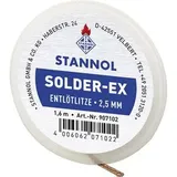 Stannol Solder Ex Entlötlitze Länge 1.6m Breite 1.0mm Flussmittel getränkt