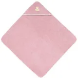 VOSSEN Teddy Kapuzentuch 100 x 100 cm rosa