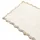 Beliani Badteppich Beige/Braun 150 x 80 cm