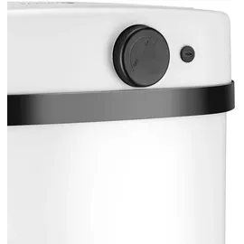 Juskys Automatik Mülleimer 50 l Weiß