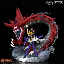 Plastoy Yami Yugi & Slifer - Yu-Gi-Oh! Statue 51 cm
