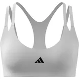 adidas Optime Workout Strappy Light Support Bra White M