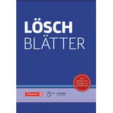 Brunnen Löschblattblock A5, 10 Blatt, blau