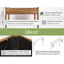 needs&wants Growy1 121 x 63 x 75 cm Braun