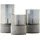 Brilliant Bougie LED-Kerzen 3 St. grau
