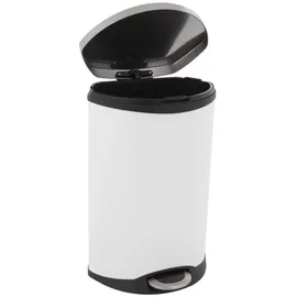 Proregal Treteimer 50 l Weiß