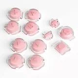 ExtremeRate Joycon Buttons Ersatzteil Flamingo Pink für Nintendo Switch