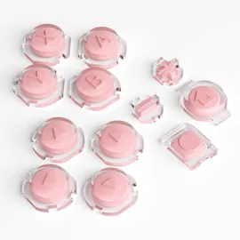 ExtremeRate Joycon Buttons Ersatzteil Flamingo Pink für Nintendo Switch