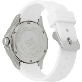 ICE-Watch - Lo white pink - Silbergraue Damenuhr mit Silikonarmband - 020371 (Small)