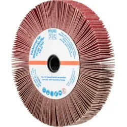 PFERD TOOLS Lamellenschleifrad für Winkelschleifer FR WS Ø 125x20mm 5/8-11 CO-COOL120 für Edelstahl