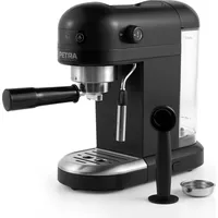 Petra PT5240BVDE, Espressomaschine 1,4 l, BPA-Frei, einfacher & doppelter Espresso im Barista-Stil, kompakt, italienische 15-bar-Druckpumpe, kompatibel mit gemahlenem Kaffee, 1465W