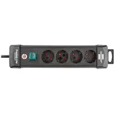 Brennenstuhl Premium-Line 4-fach 1,80 m schwarz