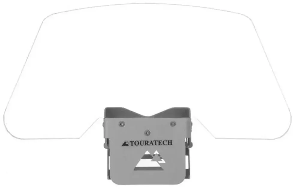 Touratech Universal Spoiler Windschutzscheibe - Clear - One Size