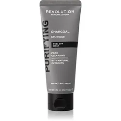 Revolution Skincare Purifying Charcoal Abziehmaske mit Aktivkohle gegen Mitesser 100 g