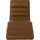 W.Schillig Relaxliege daily dreams Leder/Polyester 75 x 91 x 170 cm Braun mit Kissen