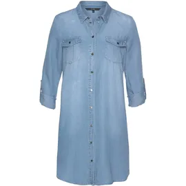 Vero Moda Silla Short Kleid Light Blue Denim XS