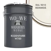 WO-WE Betonfarbe W700 Weiß seidenglänzend 20 l
