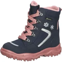 superfit Mädchen HUSKY1 warm gefütterte Gore-Tex Schneestiefel, BLAU/ROSA 8010, 27