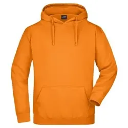Kapuzensweatshirt JN047, orange, Größe XXL - orange - XXL