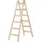 Holz-Sprossenstehleiter 7141024