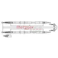METZGER Seilzug, Feststellbremse 11.5952