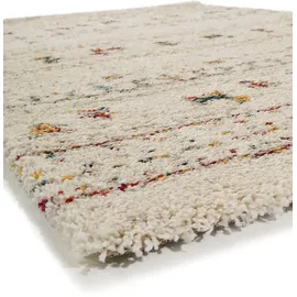 benuta nest Hochflorteppich, Beige, Textil, Rauten, Rechteckig, 200x290 cm Oeko-Tex® Standard 100, wasserabweisend, Teppiche , Böden, Teppiche, Hochflorteppiche , Shaggys