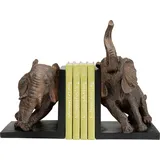 Kare Buchstütze Elephants 25 Braun 2 St.