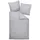 JANINE Interlock Jersey Fischgrätmuster Vulkan 155 x 200 cm + 80 x 80 cm