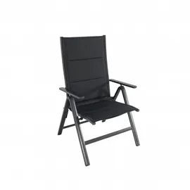 Testrut Grenada XXL Klapphocker 67 x 68 x 110 cm anthrazit/schwarz