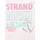Zwillingsherz T-Shirt "Strand Meer Heimat" maritimer Stickerei, Pailletten, Kurzarm, Rundhalsausschnitt weiß LXL (L/XL)