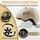 SKATEWIZ Fahrradhelm Skaterhelm für Kinder und Jugendliche Beige S 49-53cm