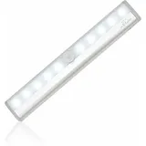 Minkurow 10 Led-unterschrankleuchten, Schrankleuchten, Bewegungsmelder, Wiederaufladbare Unterschrankleuchten, Kabellose Led-küchenschrankleuchten