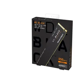 Western Digital WD_BLACK SN770 NVMe SSD 250GB, M.2 2280 / M-Key / PCIe 4.0 x4 (WDS250G3X0E)