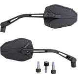 Highsider Lenkerspiegel Victory Slim schwarz seidenmatt