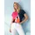 Heine Druck-Shirt in orange-marine-bedruckt | Gr.: 40