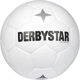 derbystar Brillant APS Classic Fußball Spielball weiß 5