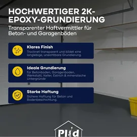 Plid 2K Epoxy-Haftvermittler Transparent 0,75 l