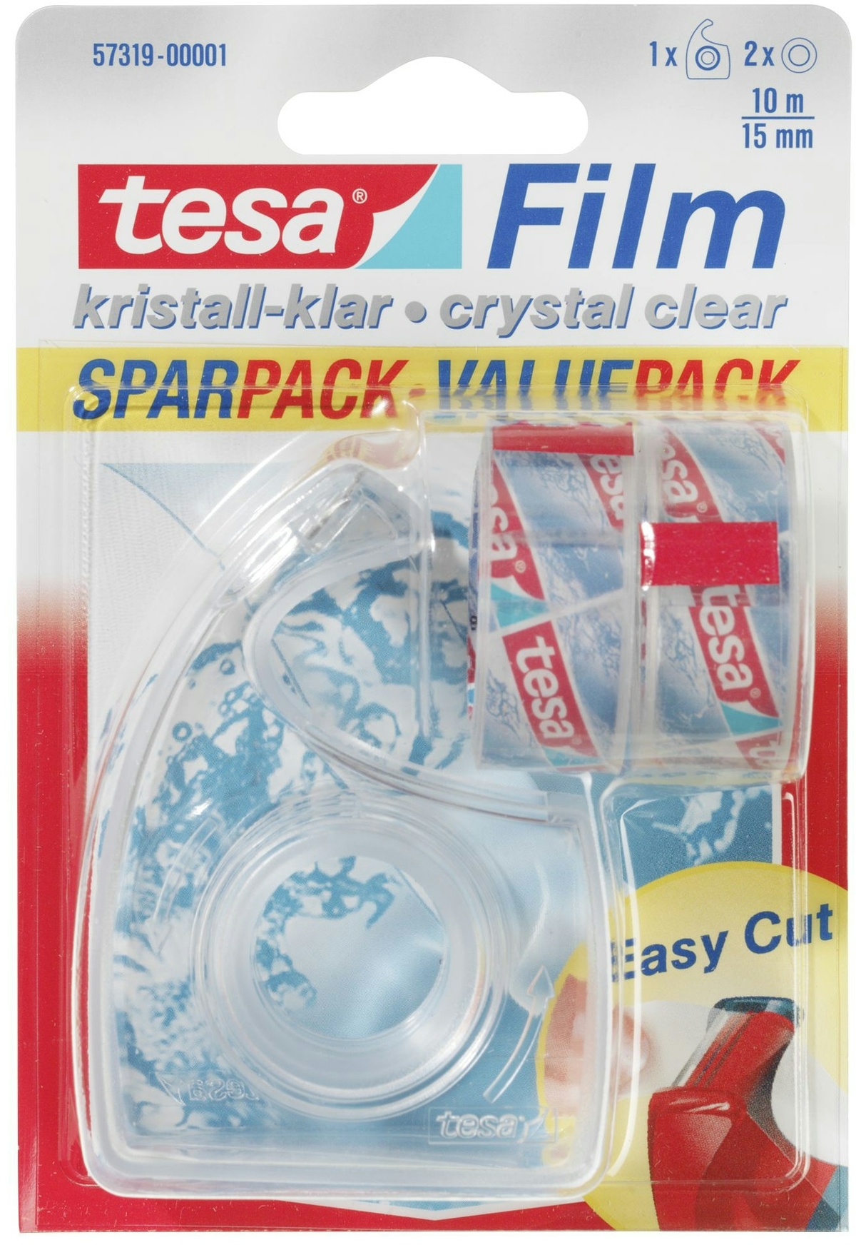 Tesa Film kristall-klar Sparpack