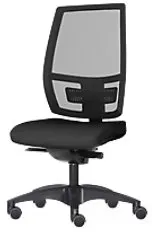 SITWELL Bürostuhl Ergo Mesh M SY-48.100-M ohne Armlehnen Netz Schwarz