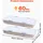 Vevor Unterbettaufbewahrungsbox 101 x 51 x 15 cm 2-tlg. Grau