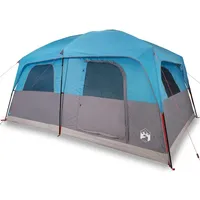vidaXL Familienzelt 10 Personen Blau