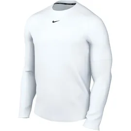 Nike Pro Men's Dri-FIT Fitness-Longsleeve Herren White/Black S